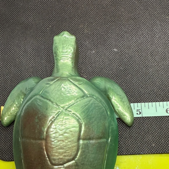 Resin Green Turtle Reptile Decor - Picture 4 of 10